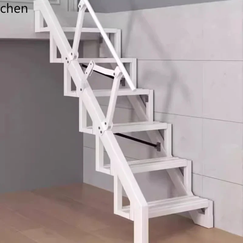 ii-Folding Stairs Against the Wall Pavilion Side Wall Step Ladder Small Apartment Escalator
ii-Folding Stairs Against the Wall Pavilion Side Wall Step Ladder Small Apartment Escalator