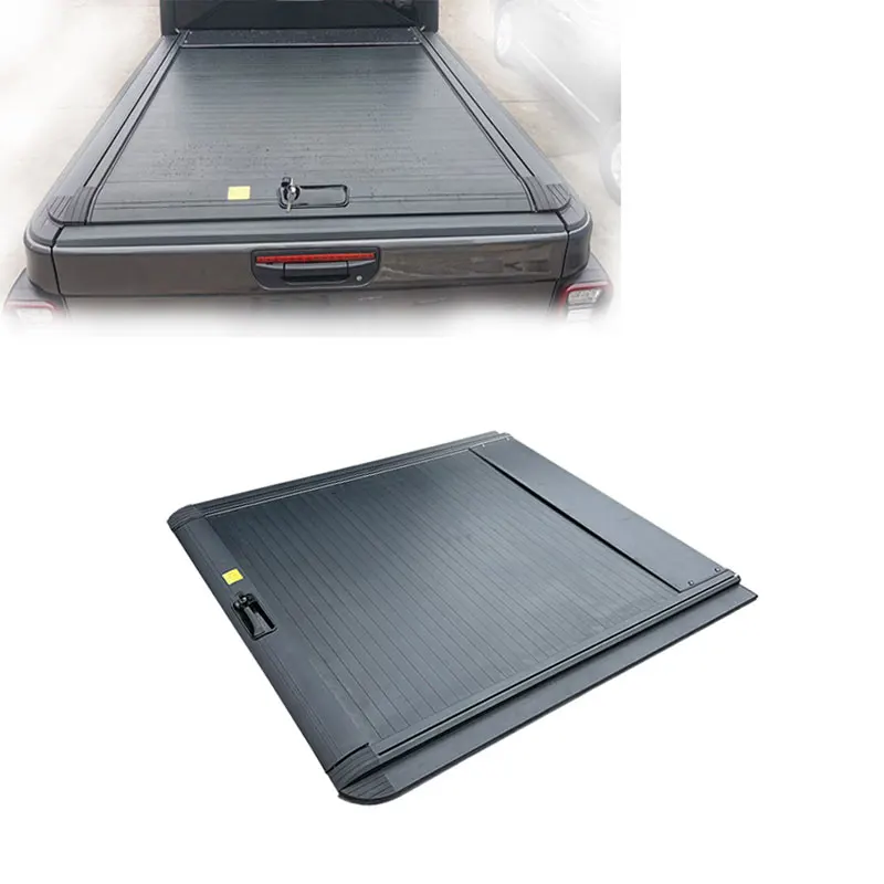 Off-road Accessories Aluminum Black Roller Shutter Cover for JEEP JT Gladiator Tonneau Cover
Off-road Accessories Aluminum Black Roller Shutter Cover for JEEP JT Gladiator Tonneau Cover