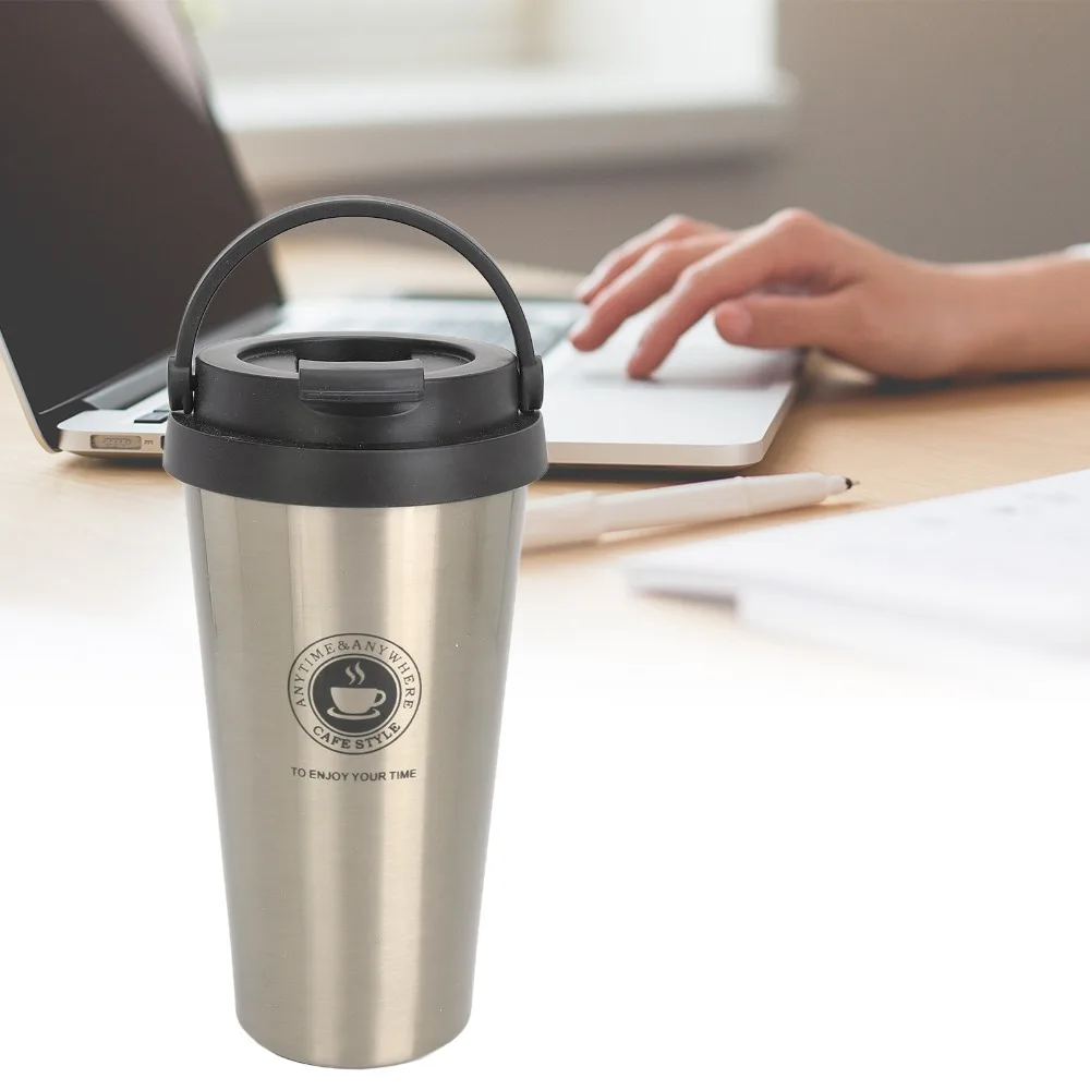 With Lid Insulated Coffee Mug Leakproof Stainless Steel Stainless Steel Coffee Cup Gold 500ml Capacity Portable Coffee Cup
With Lid Insulated Coffee Mug Leakproof Stainless Steel Stainless Steel Coffee Cup Gold 500ml Capacity Portable Coffee Cup