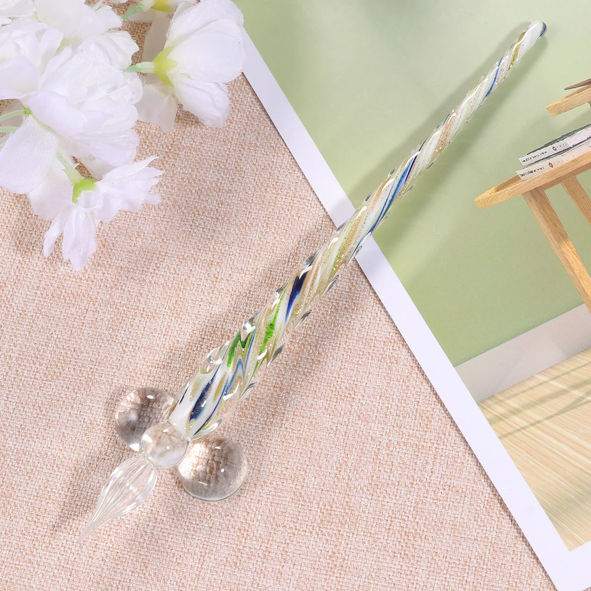 3 Pcs Pen Fashion Writing Tools Instrument Crystal Signature Kit 
3 Pcs Pen Fashion Writing Tools Instrument Crystal Signature Kit