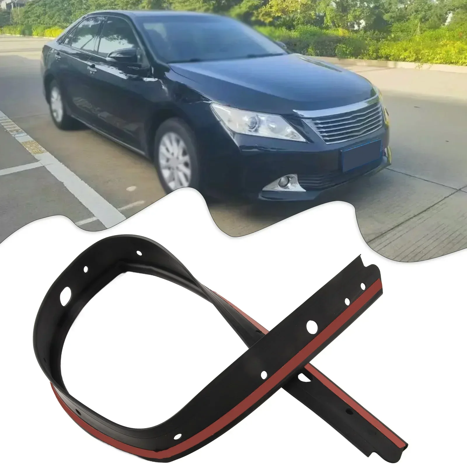 Надежный уплотнитель переднего бампера капота для Toyota Camry (2007 2011), замена послепродажного обслуживания с номером детали 53395 33010 
Надежный уплотнитель переднего бампера капота для Toyota Camry (2007 2011), замена послепродажного обслуживания с номером детали 53395 33010