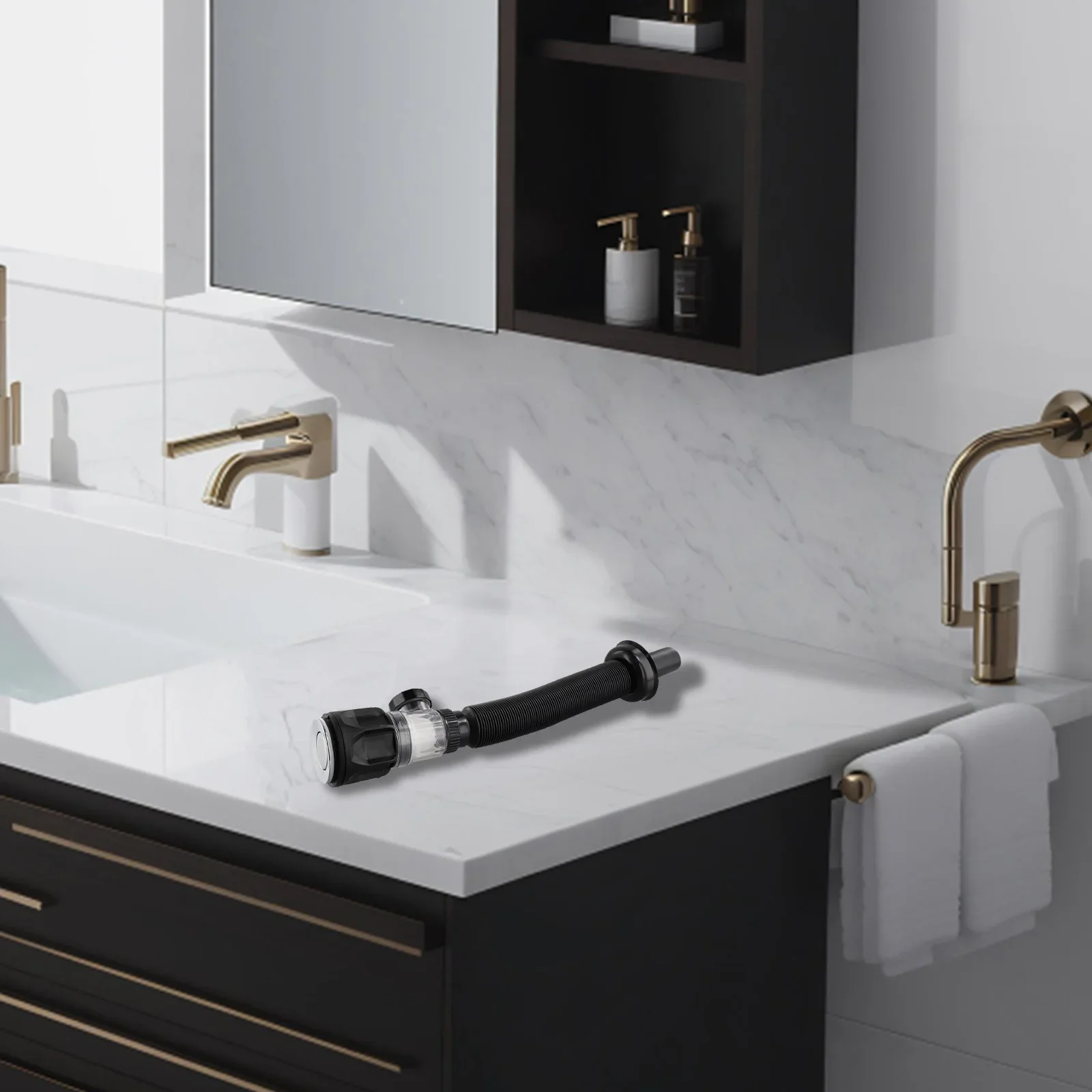 Bathroom Sink Drain Wall Drain Set Bathroom High-temperature Resistant Non-overflow And Overflow Basins Telescopic 300-900mm
Bathroom Sink Drain Wall Drain Set Bathroom High-temperature Resistant Non-overflow And Overflow Basins Telescopic 300-900mm
