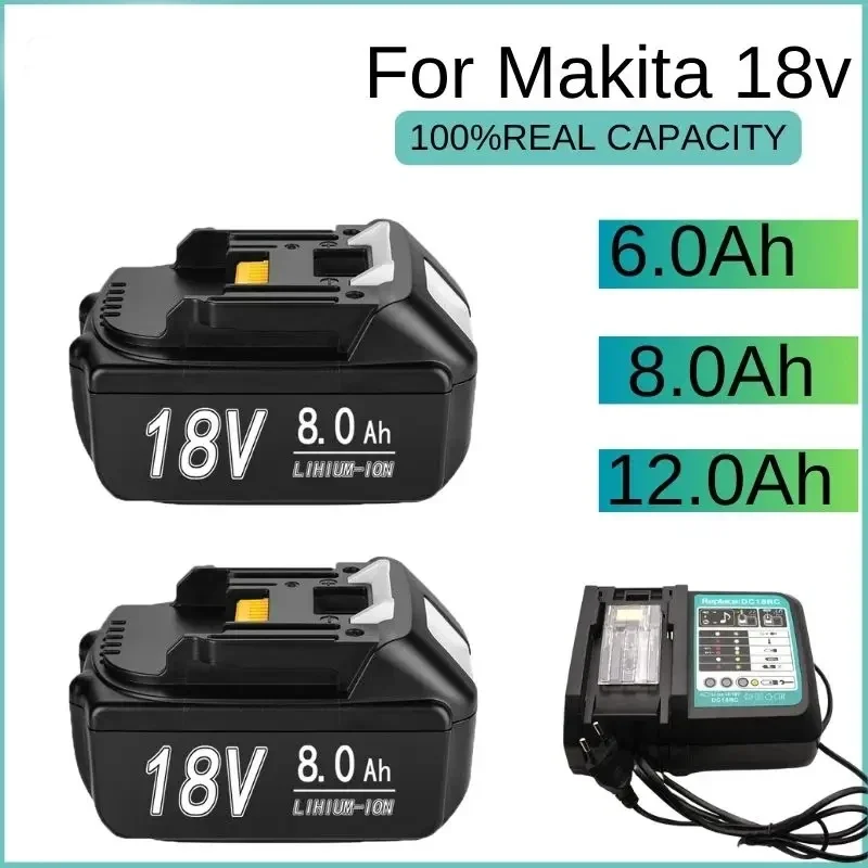 18 В 12,0 Ач для Makita Original со светодиодной литий-ионной заменой LXT BL1860B BL1860 BL1850 Makita перезаряжаемая батарея для электроинструмента
18 В 12,0 Ач для Makita Original со светодиодной литий-ионной заменой LXT BL1860B BL1860 BL1850 Makita перезаряжаемая батарея для электроинструмента