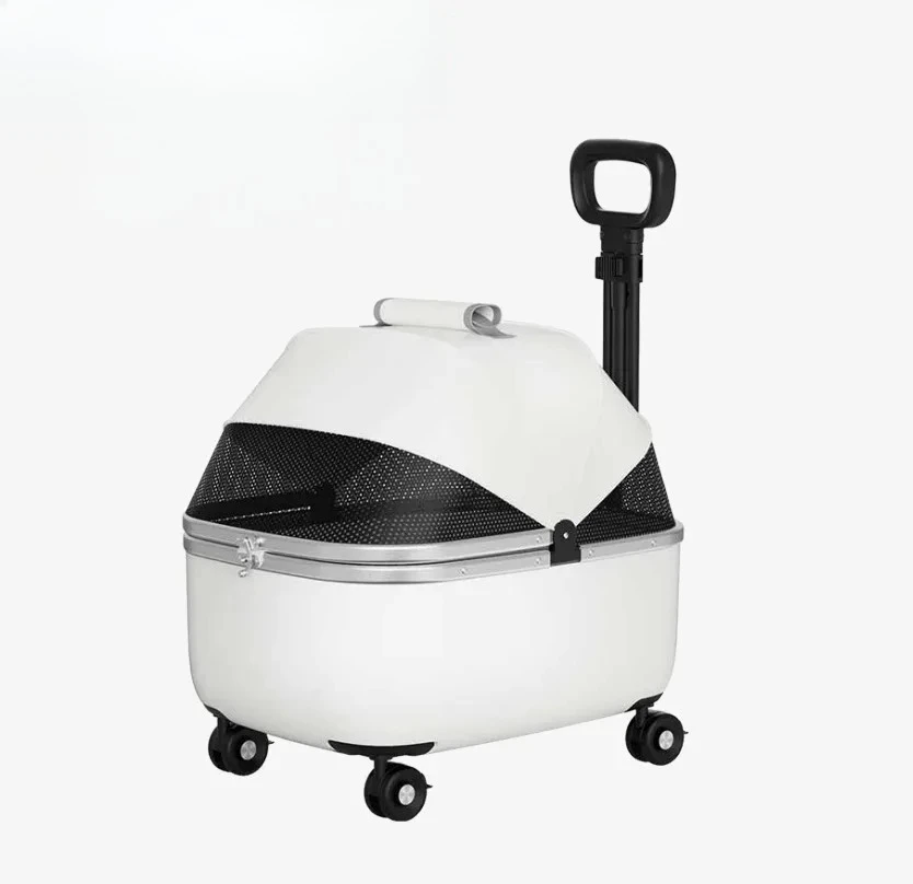 Lightweight 4-wheel Pet Trolley Comfortable Convenient Folding Dog Stroller and Cat Cart Carrier Travel-friendly
Lightweight 4-wheel Pet Trolley Comfortable Convenient Folding Dog Stroller and Cat Cart Carrier Travel-friendly