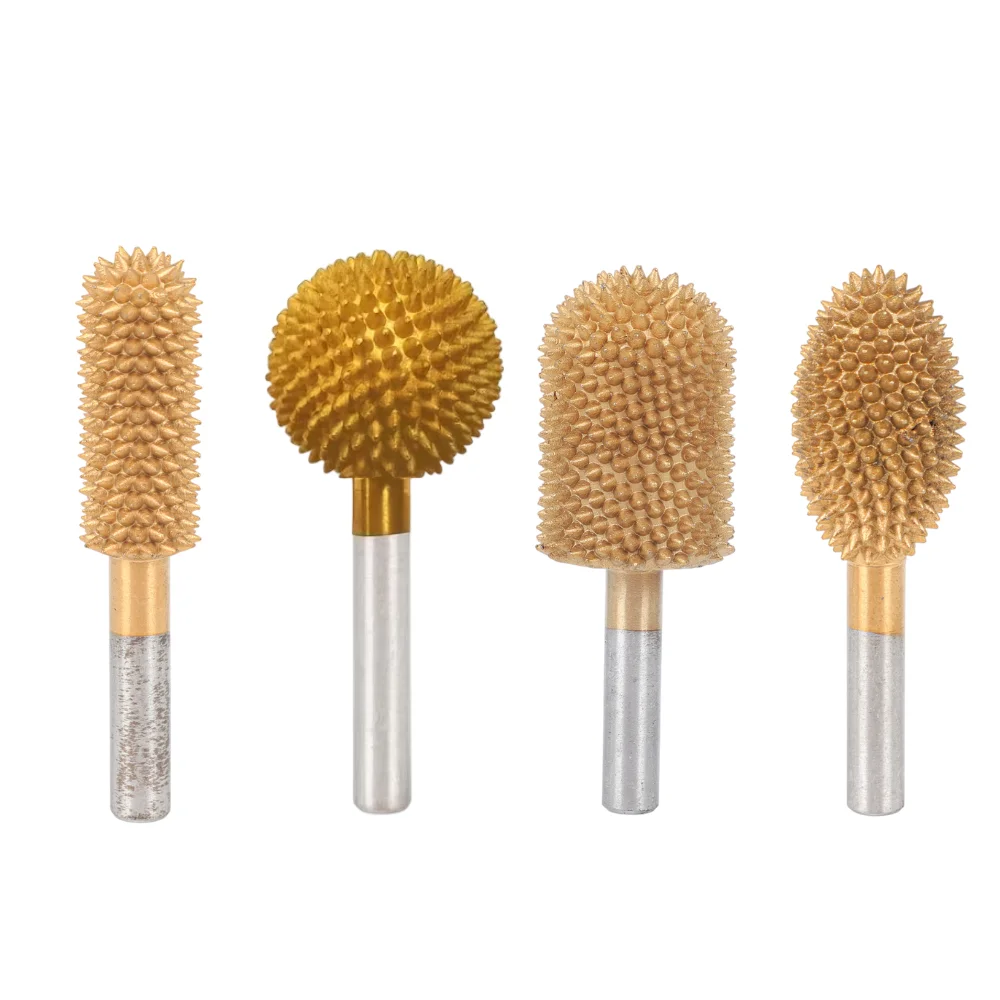 Alloy Steel Rotary Burr, Coated 1/4" Shaft Diameter, Extra Coarse For Carving Wood And Plastic Compatible For Dremel Accessories
Alloy Steel Rotary Burr, Coated 1/4" Shaft Diameter, Extra Coarse For Carving Wood And Plastic Compatible For Dremel Accessories