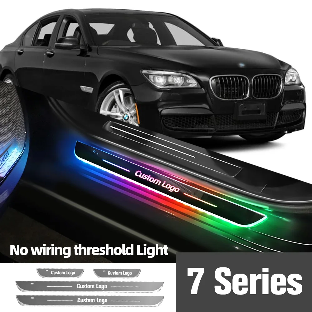For BMW 7 Series F01 F02 F03 F04 2008-2015 2014 Car Door Sill Light Customized Logo LED Welcome Threshold Pedal Lamp Accessories
For BMW 7 Series F01 F02 F03 F04 2008-2015 2014 Car Door Sill Light Customized Logo LED Welcome Threshold Pedal Lamp Accessories