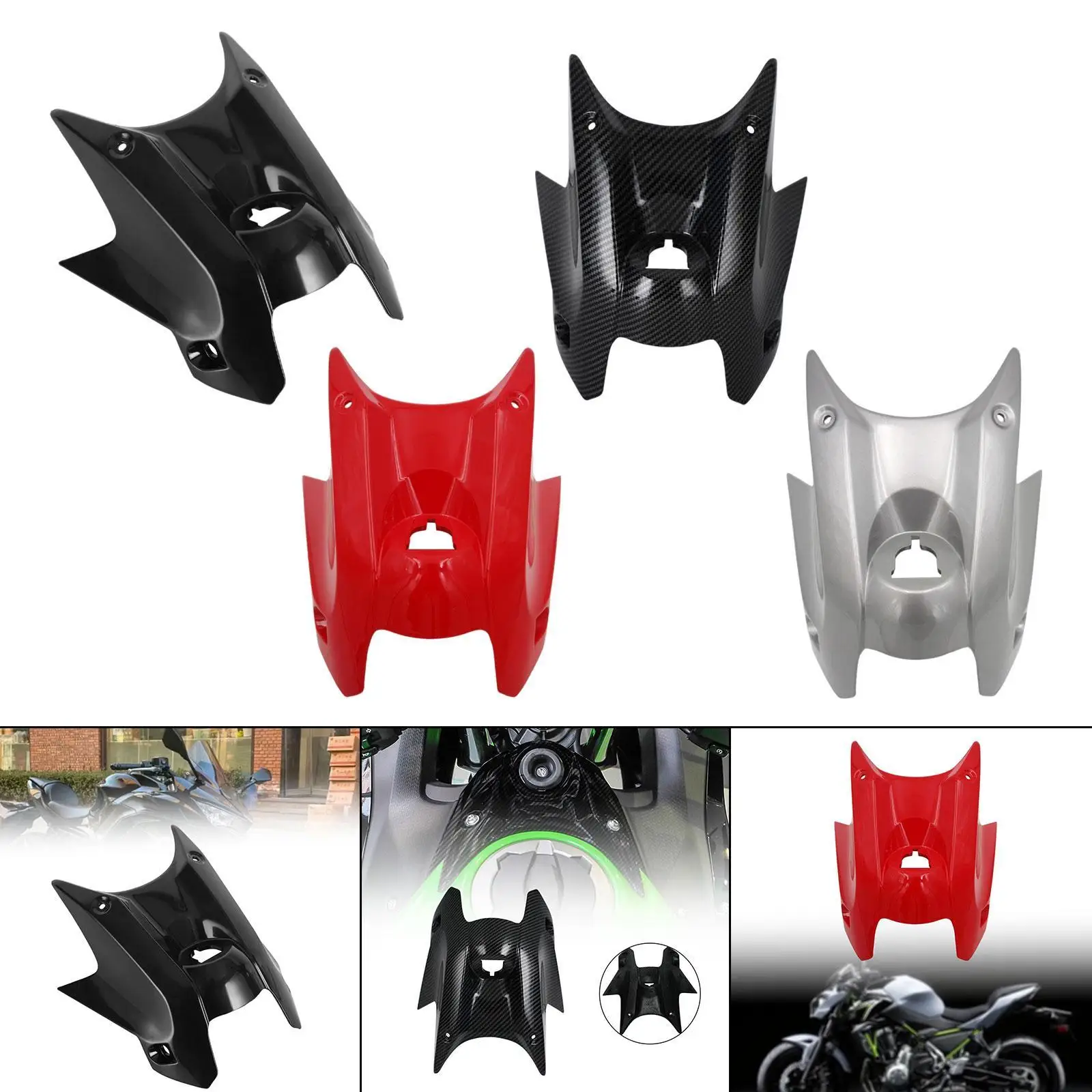 Motorcycle Ignition Lock Cover Protection Scratch Resistant Fuel Tank Trim for Kawasaki Ninja650 Z650 2017-2020
Motorcycle Ignition Lock Cover Protection Scratch Resistant Fuel Tank Trim for Kawasaki Ninja650 Z650 2017-2020