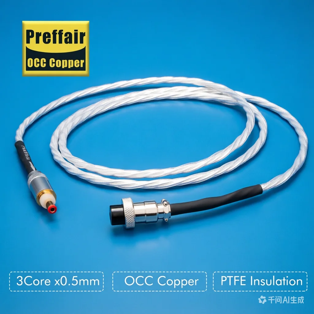 Preffair DC Cable with Gold Plated USB/GX16/12 to DC2.5/2.1 Female Circular Aviation Socket Plug Silver Plated Conductor
Preffair DC Cable with Gold Plated USB/GX16/12 to DC2.5/2.1 Female Circular Aviation Socket Plug Silver Plated Conductor