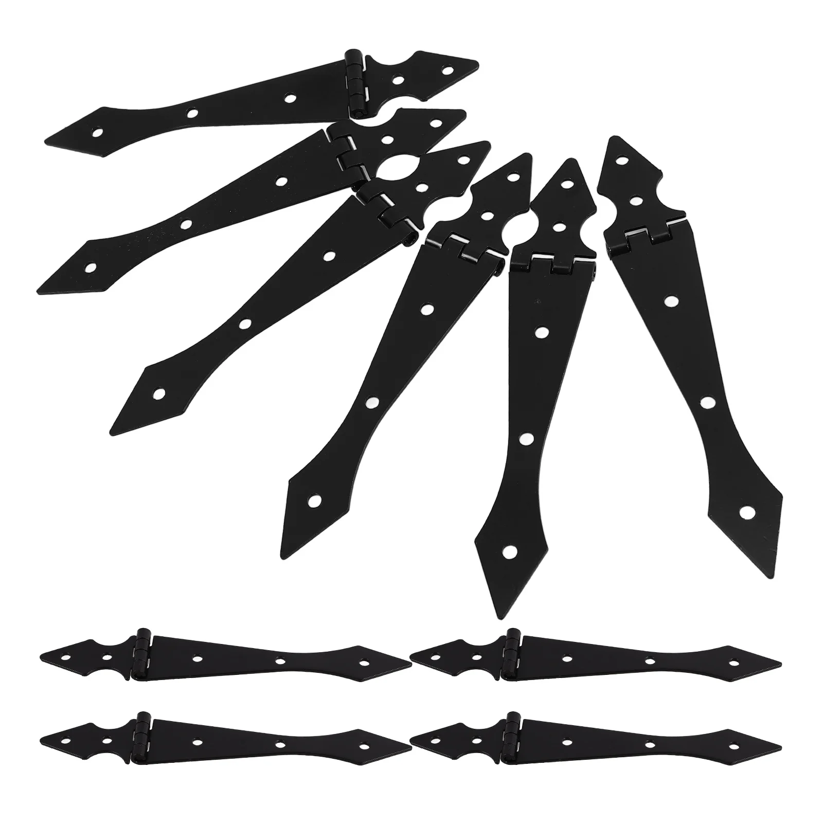 10pcs Duty Iron Garden Door Fence Gate Hinges Hinges Fence Gate Accessories Black Garage Hardware
10pcs Duty Iron Garden Door Fence Gate Hinges Hinges Fence Gate Accessories Black Garage Hardware