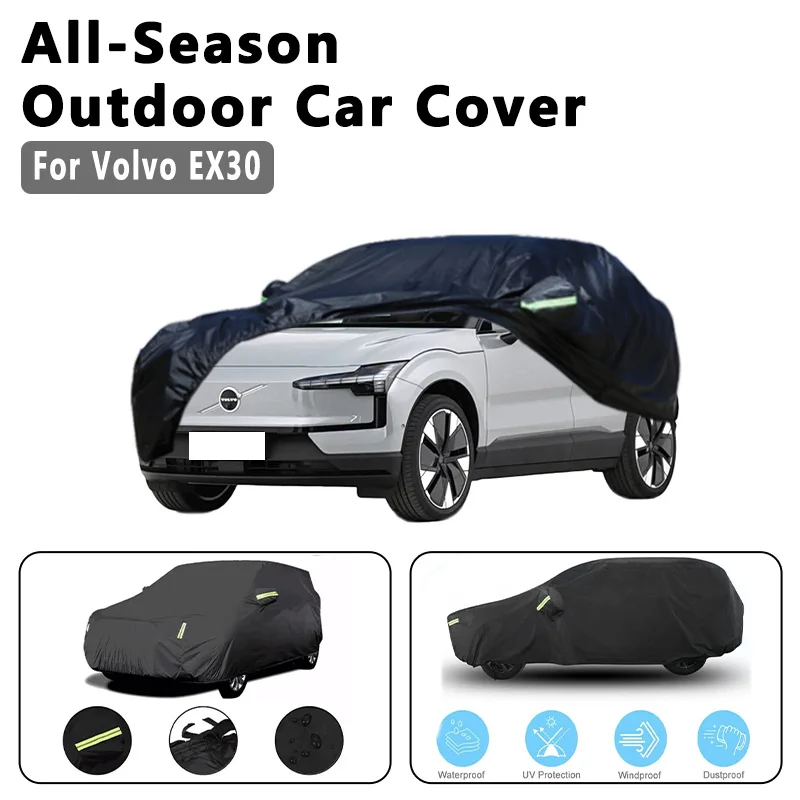 Car Cover for Volvo EX30 - Outdoor Full Protection, Waterproof Dustproof Heat-Resistant, All-Season Use Exterior Accessories
Car Cover for Volvo EX30 - Outdoor Full Protection, Waterproof Dustproof Heat-Resistant, All-Season Use Exterior Accessories