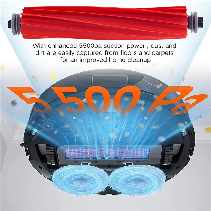 AT29-For Roborock Q Revo Robot Vacuum Cleaner Main Side Brush Hepa Filters Dust Bags Replacement Parts
AT29-For Roborock Q Revo Robot Vacuum Cleaner Main Side Brush Hepa Filters Dust Bags Replacement Parts