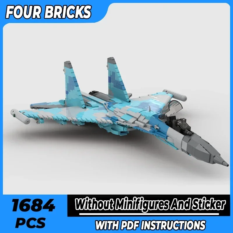 Moc Building Bricks Military Model Su-35 Red 04 Fighter Technology Modular Blocks Gifts Toys For Children DIY Sets Assembly
Moc Building Bricks Military Model Su-35 Red 04 Fighter Technology Modular Blocks Gifts Toys For Children DIY Sets Assembly