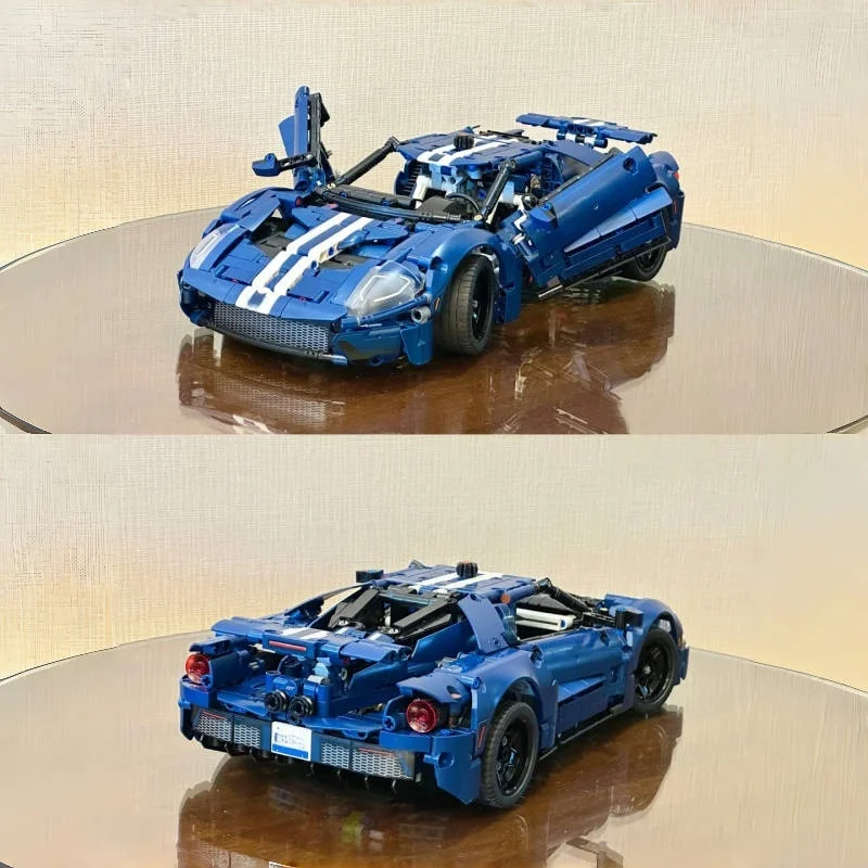 1468 pieces of high-performance 1:12 scale racing toys Technical Blue GT for adults and children as birthday gifts
1468 pieces of high-performance 1:12 scale racing toys Technical Blue GT for adults and children as birthday gifts