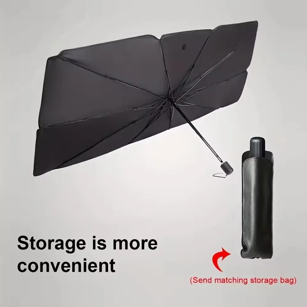 Car Sunshade Umbrella Front Windshield Silver Glue Sunshade Umbrella Uv Resistant Folding Car Umbrella Car Sunscreen Accessories
Car Sunshade Umbrella Front Windshield Silver Glue Sunshade Umbrella Uv Resistant Folding Car Umbrella Car Sunscreen Accessories