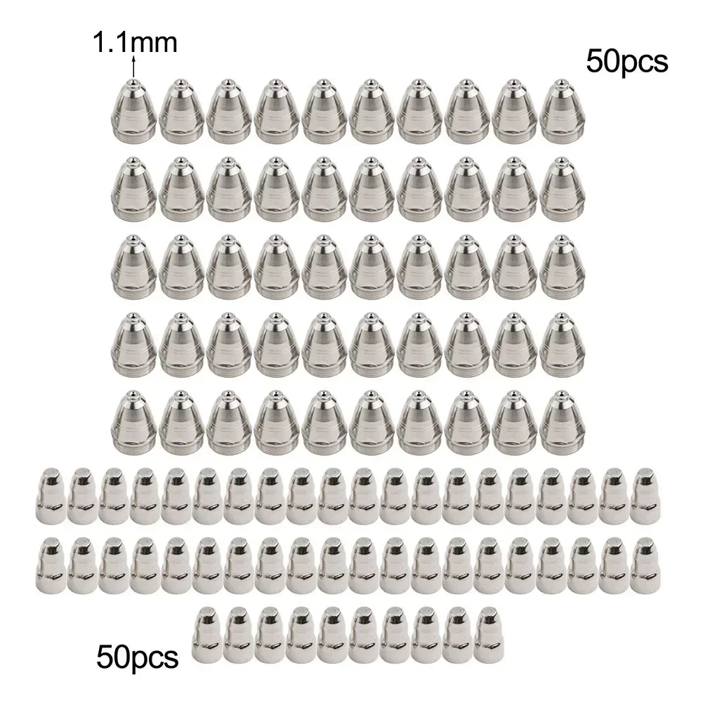 DIY Plasma Cutting Air Plasma Cutting High Conductivity Electrode Nozzle Aperture 1.5mm Compatible With CUT-80
DIY Plasma Cutting Air Plasma Cutting High Conductivity Electrode Nozzle Aperture 1.5mm Compatible With CUT-80