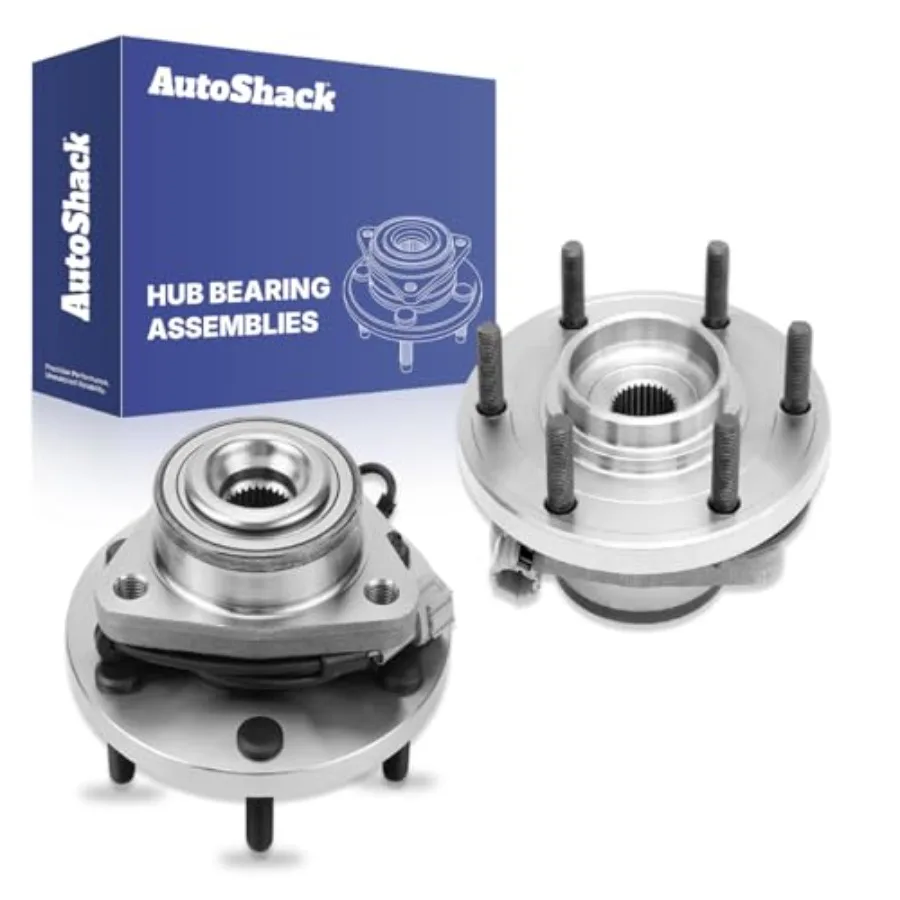 AutoShack Front Wheel Hub Bearing Assemblies - Driver and Passenger Side for Nissan and Infiniti, Titan 2008-2012 Armada 2008-2
AutoShack Front Wheel Hub Bearing Assemblies - Driver and Passenger Side for Nissan and Infiniti, Titan 2008-2012 Armada 2008-2