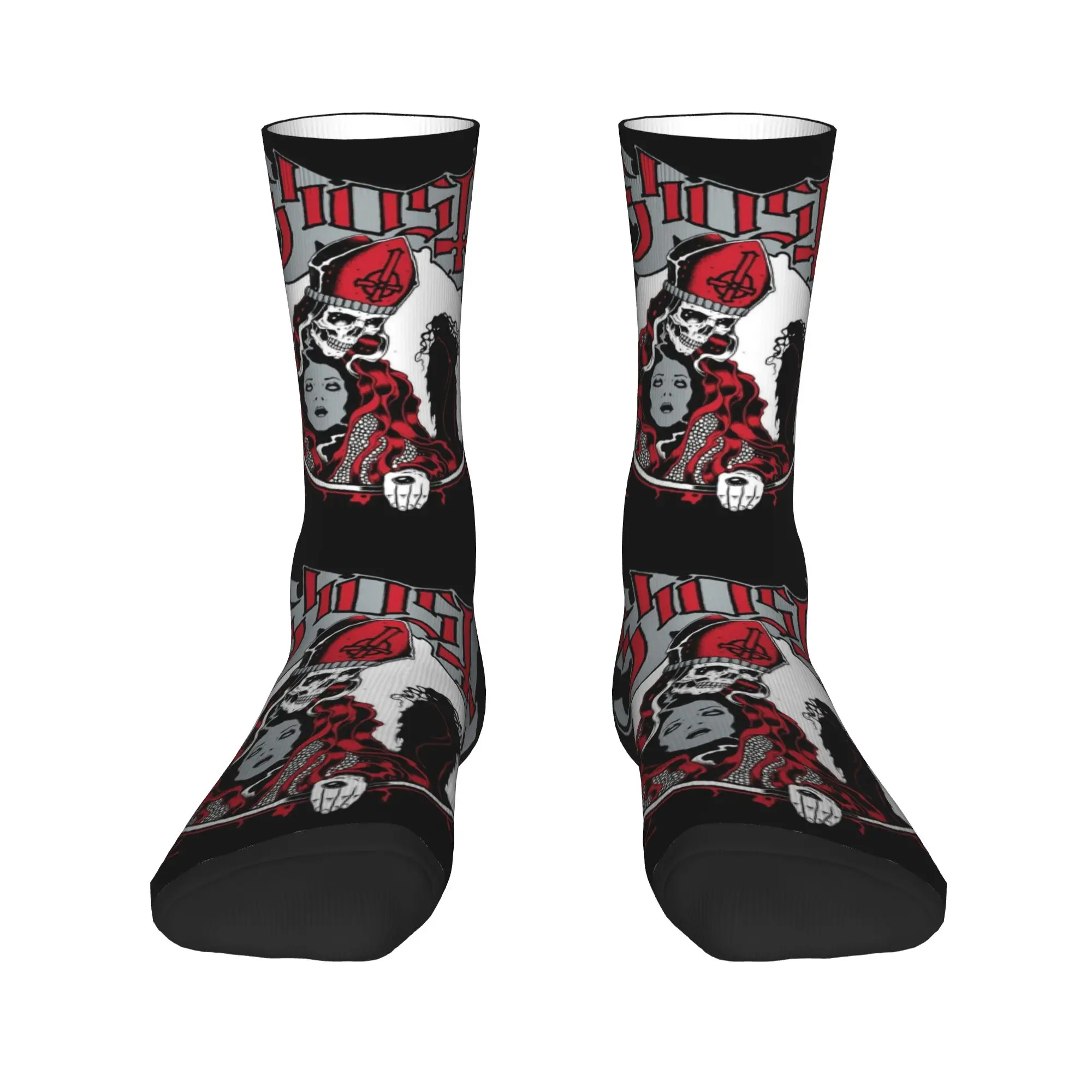 Cool Men's Horror Ghost Swedish Rock Band Dress Socks Unisex Comfortable Warm 3D Printing Crew Socks
Cool Men's Horror Ghost Swedish Rock Band Dress Socks Unisex Comfortable Warm 3D Printing Crew Socks