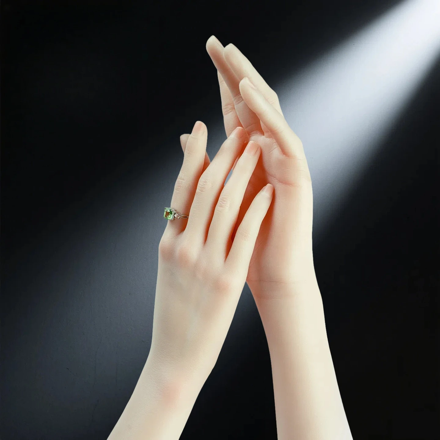 Platinum silicone hand model for Jewelry display live streaming props nail art practice realistic female hand for photography BH
Platinum silicone hand model for Jewelry display live streaming props nail art practice realistic female hand for photography BH