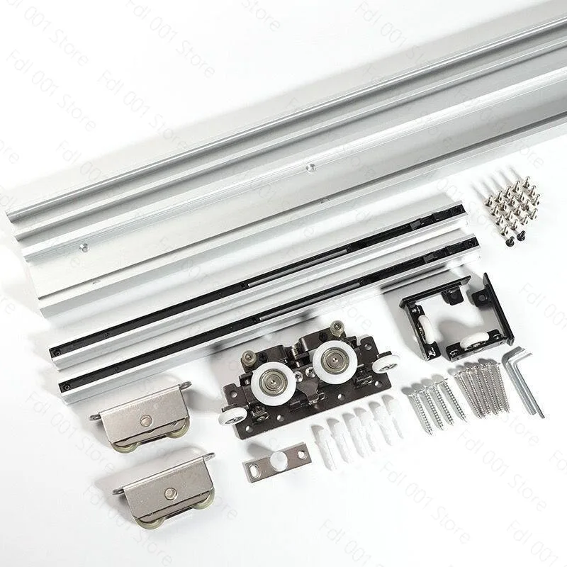 Hardware Trackless Ghost Door Hardware Kitchen Bedroom Sliding Invisible Two-way Buffer Sliding Door Rail Slide Accessories
Hardware Trackless Ghost Door Hardware Kitchen Bedroom Sliding Invisible Two-way Buffer Sliding Door Rail Slide Accessories