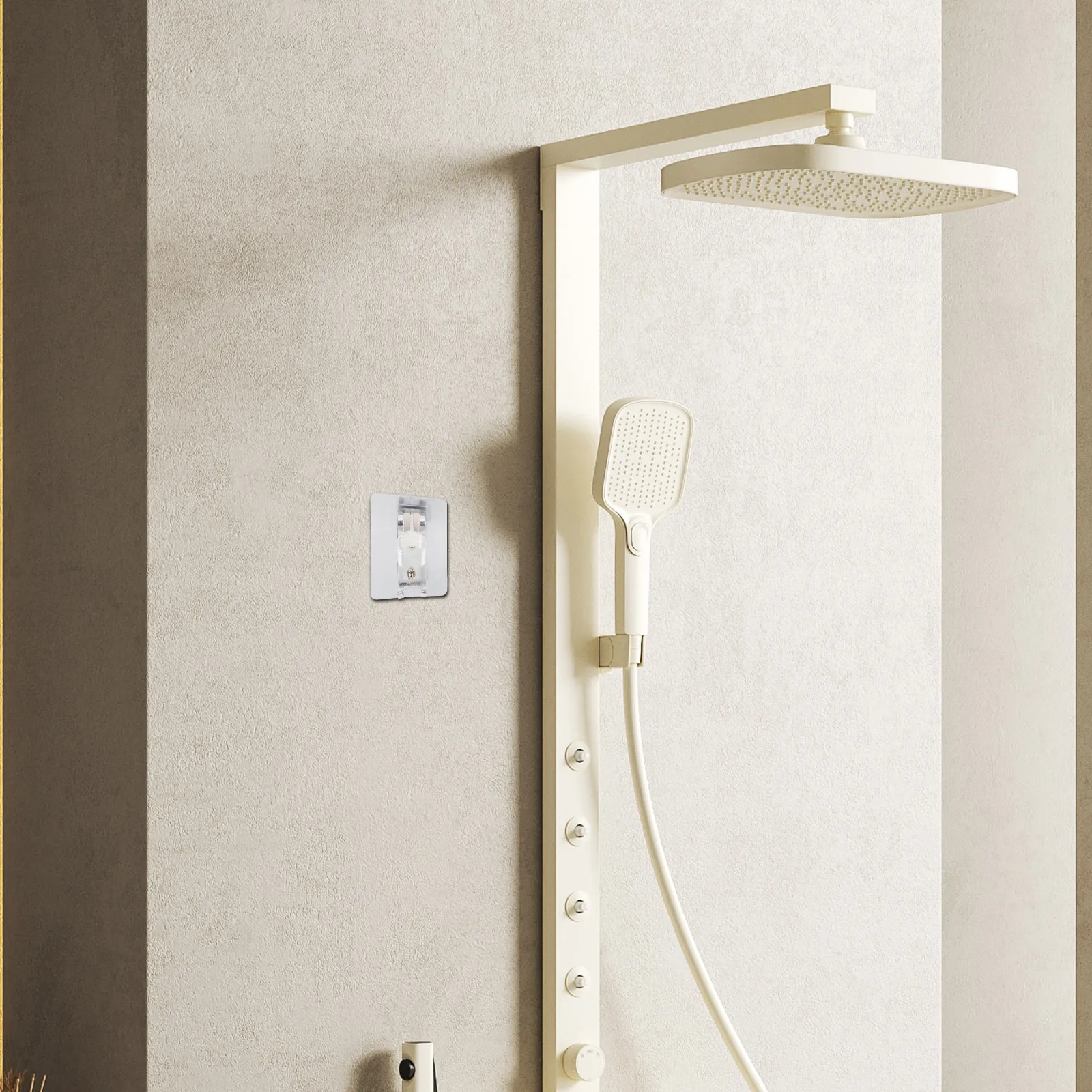 2pcs Shower Head Holder Wall Mount Adjustable Aerospace Aluminum No Drill Removable Hook Space Saving Modern Design Compatible
2pcs Shower Head Holder Wall Mount Adjustable Aerospace Aluminum No Drill Removable Hook Space Saving Modern Design Compatible
