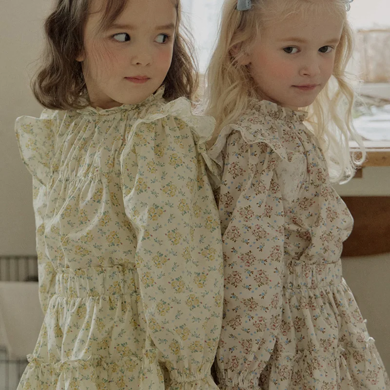 2025Autumn Strawberry Shan Korean Girl Children's Cotton Floral Trim Long Sleeve Shirt In Stock
2025Autumn Strawberry Shan Korean Girl Children's Cotton Floral Trim Long Sleeve Shirt In Stock