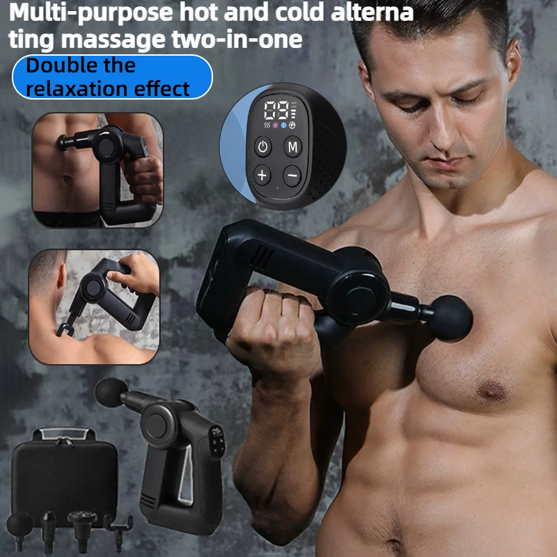 Многоцелевой пистолет для фитнеса, расслабления мышц, фасции, портативный и миниатюрный, переменный горячий и холодный массаж, 2-в-1, 4 массажных головок
Многоцелевой пистолет для фитнеса, расслабления мышц, фасции, портативный и миниатюрный, переменный горячий и холодный массаж, 2-в-1, 4 массажных головок
