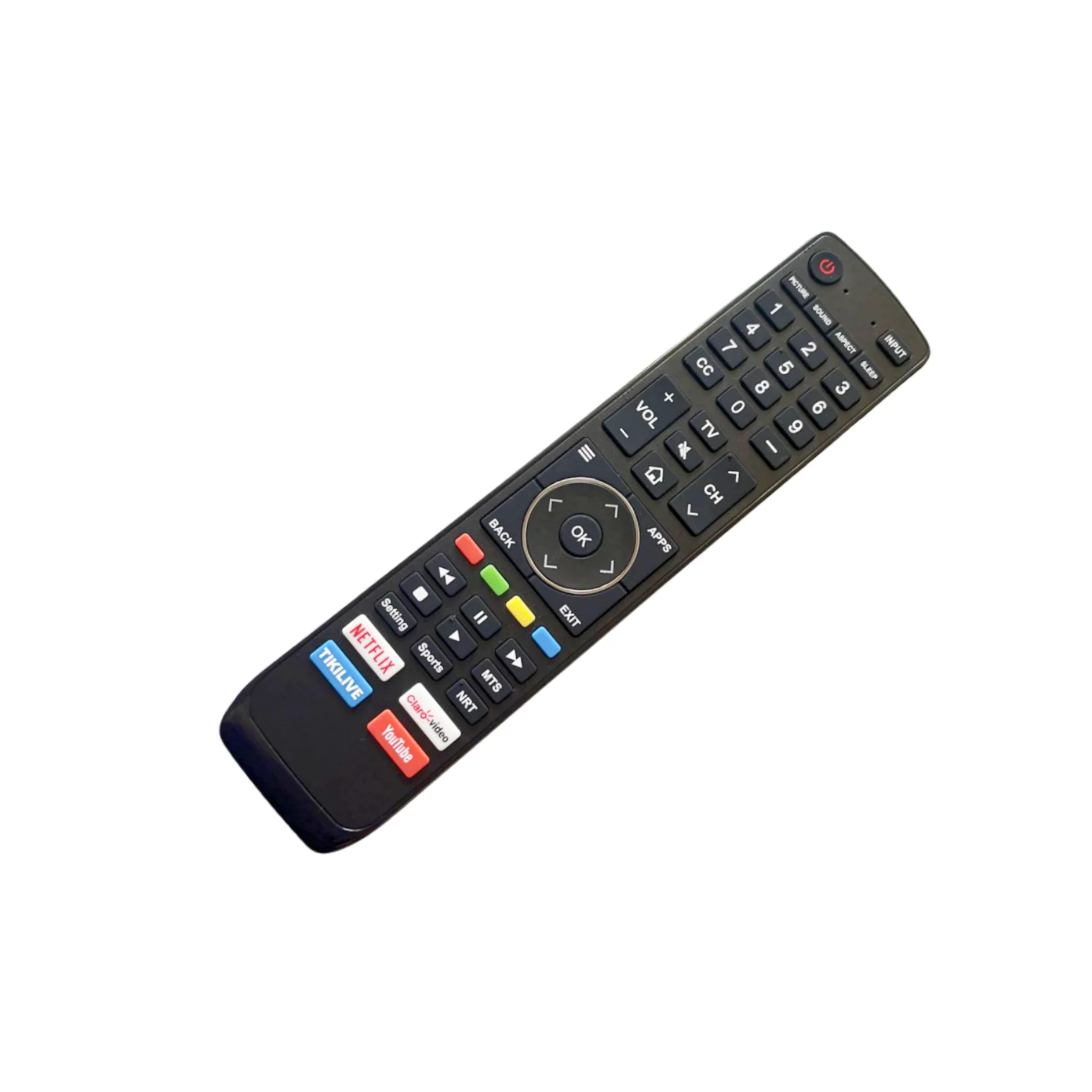New Remote Control for Sharp 65H9E 65H9EPLUS 65R6070E 65R6E 75EU8070 65H9080E 65H9080EPLUS 65H9D 65H9DPLUS Smart TV
New Remote Control for Sharp 65H9E 65H9EPLUS 65R6070E 65R6E 75EU8070 65H9080E 65H9080EPLUS 65H9D 65H9DPLUS Smart TV