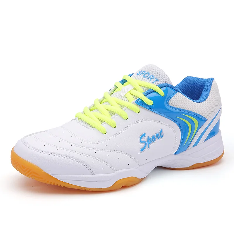 2025 New White Blue Badminton Sneakers Size 36-46 Unisex Lightweight Tennis Shoes Athletics Training Lace Up Women Sports Shoes
2025 New White Blue Badminton Sneakers Size 36-46 Unisex Lightweight Tennis Shoes Athletics Training Lace Up Women Sports Shoes
