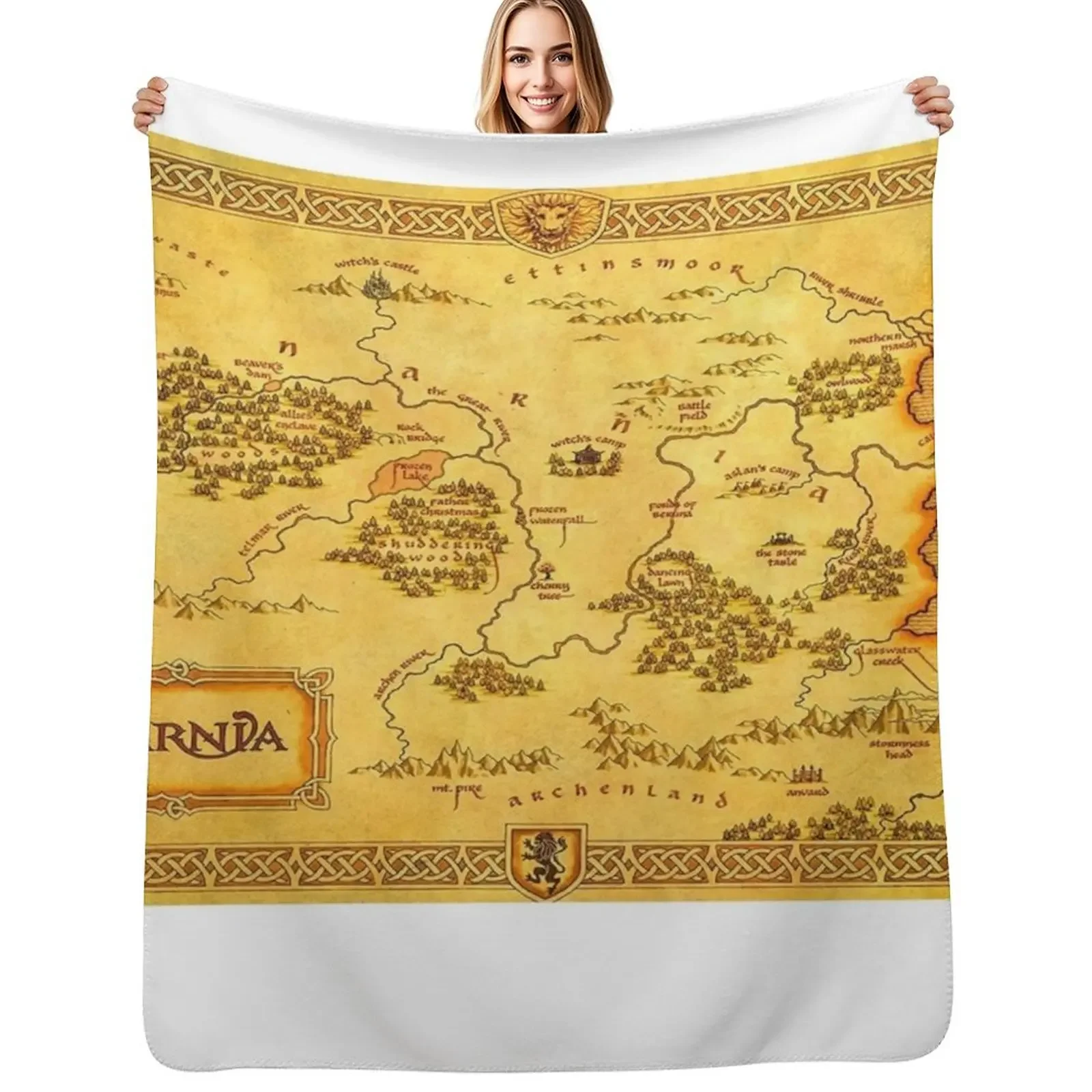 Map of Narnia Throw Blanket Flannels Luxury Thicken Luxury St Comforter Blanket
Map of Narnia Throw Blanket Flannels Luxury Thicken Luxury St Comforter Blanket
