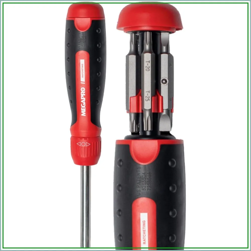 Ratcheting Screwdriver, Red, Multi-Bit Set, Magnetic Tip, Quick-Release, Ergonomic Handle
Ratcheting Screwdriver, Red, Multi-Bit Set, Magnetic Tip, Quick-Release, Ergonomic Handle