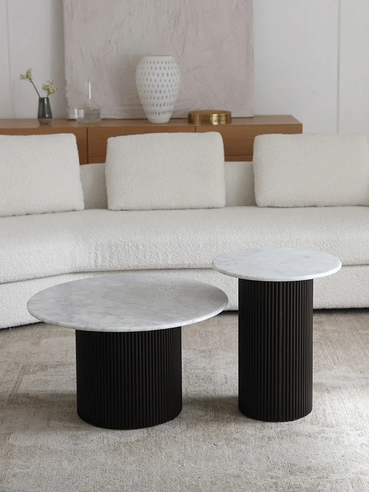 Nordic Marble Internet Celebrity French round Coffee Table Simple Side Table Living Room Creative Combination
Nordic Marble Internet Celebrity French round Coffee Table Simple Side Table Living Room Creative Combination
