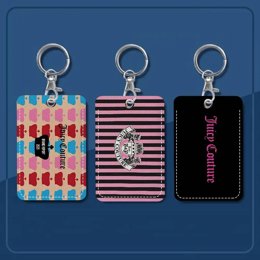Fashion J-Juicy Cool Couture Keychain Card Holders Keyring Bank Bus ID Credit Cards Key Ring Chains
Fashion J-Juicy Cool Couture Keychain Card Holders Keyring Bank Bus ID Credit Cards Key Ring Chains