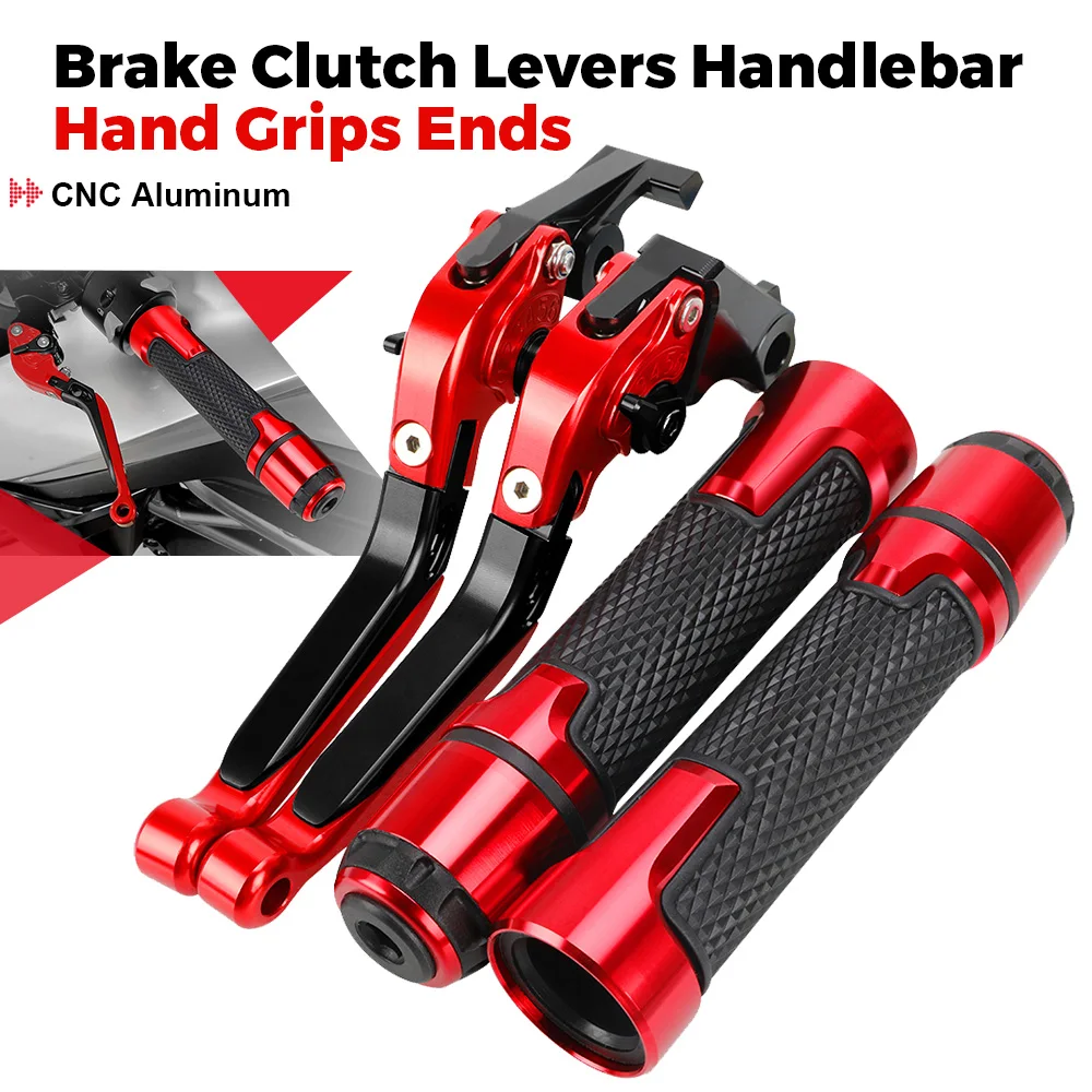 Motorcycle Handlebar Hand Grips Handle Bar End Cover Brake Clutch Levers For HONDA CB1000R 2008-2017 2016 2015 2014 2013
Motorcycle Handlebar Hand Grips Handle Bar End Cover Brake Clutch Levers For HONDA CB1000R 2008-2017 2016 2015 2014 2013
