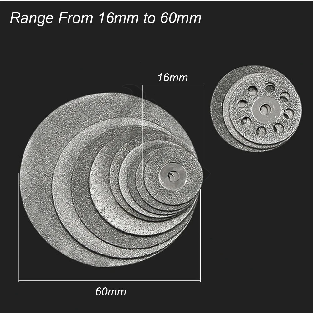 Diamond Cutting Disc Wheels Rotary Tool Circular Saw Blade for Dremel Mini Drill Mandrel Cutoff Wood Stone Plastic Glass Tile
Diamond Cutting Disc Wheels Rotary Tool Circular Saw Blade for Dremel Mini Drill Mandrel Cutoff Wood Stone Plastic Glass Tile