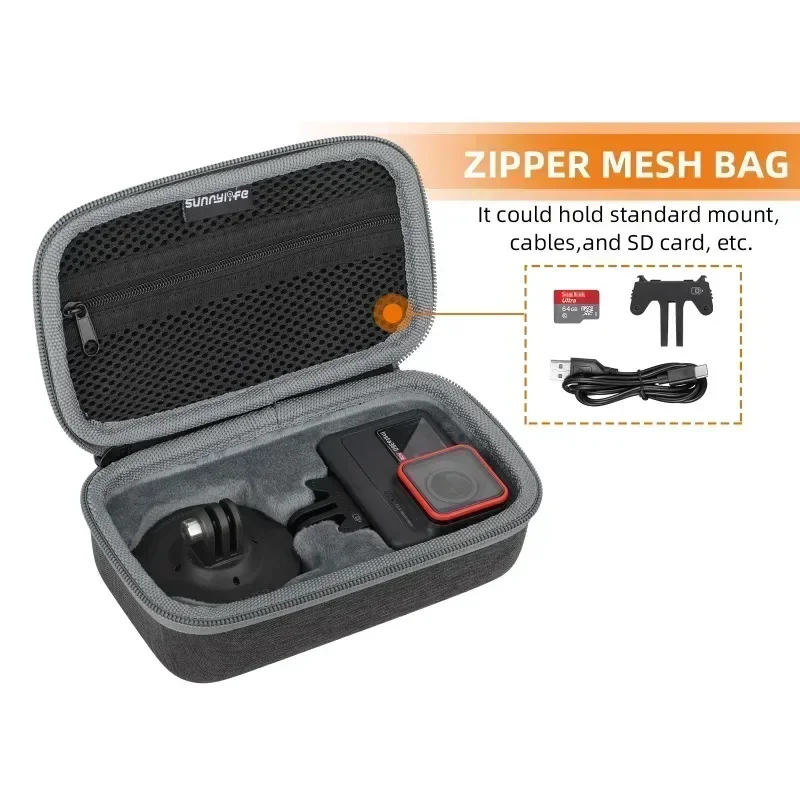 Sunnylife Protable Storage Bag For Insta360 Ace Action Camera Carrying Case Mini Handbag For Insta360 Ace Pro Accessories
Sunnylife Protable Storage Bag For Insta360 Ace Action Camera Carrying Case Mini Handbag For Insta360 Ace Pro Accessories