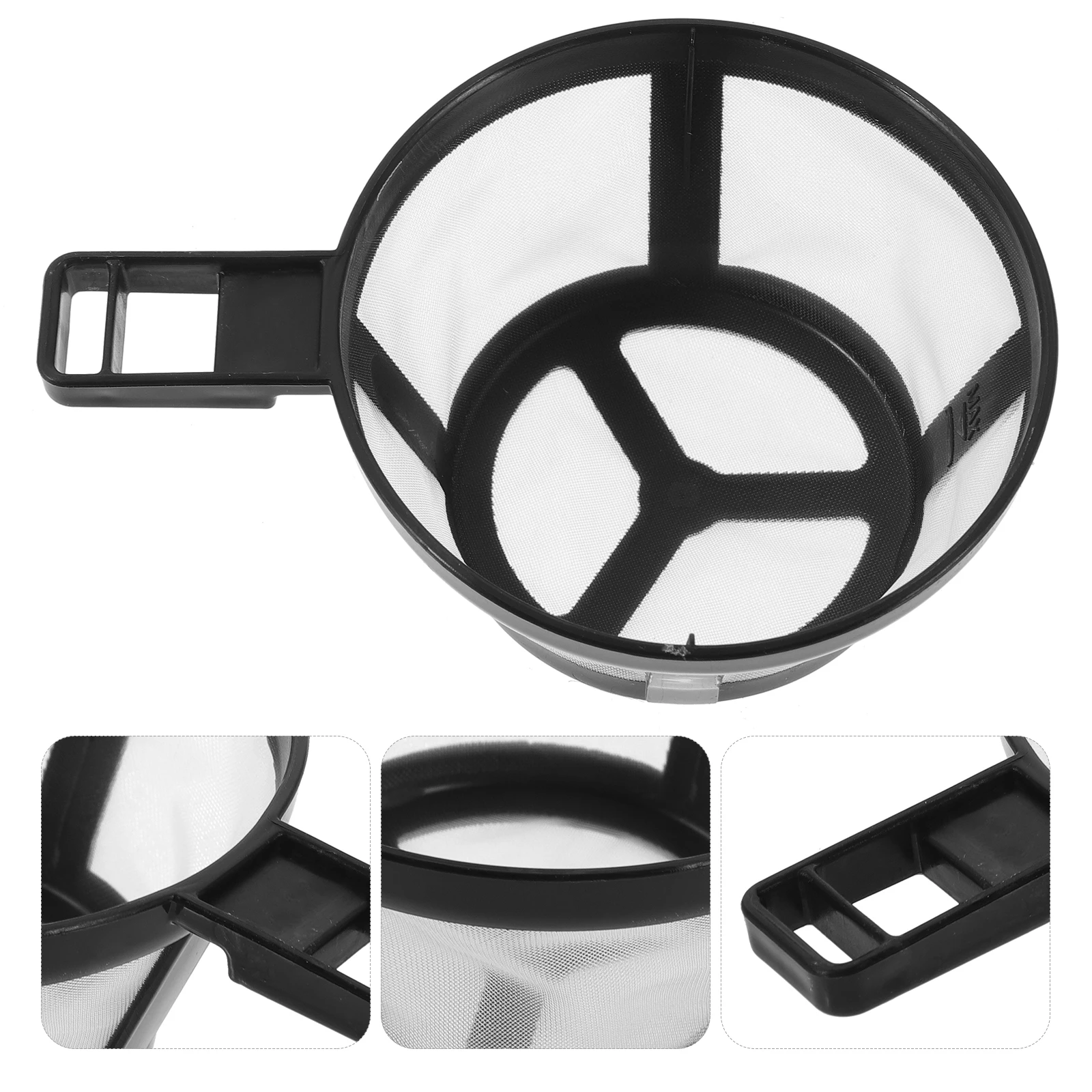Machine Filter Large Plastic Reusable Coffee Pot Strainer Fine Mesh Water Equipment Efficient Filtration Safe
Machine Filter Large Plastic Reusable Coffee Pot Strainer Fine Mesh Water Equipment Efficient Filtration Safe