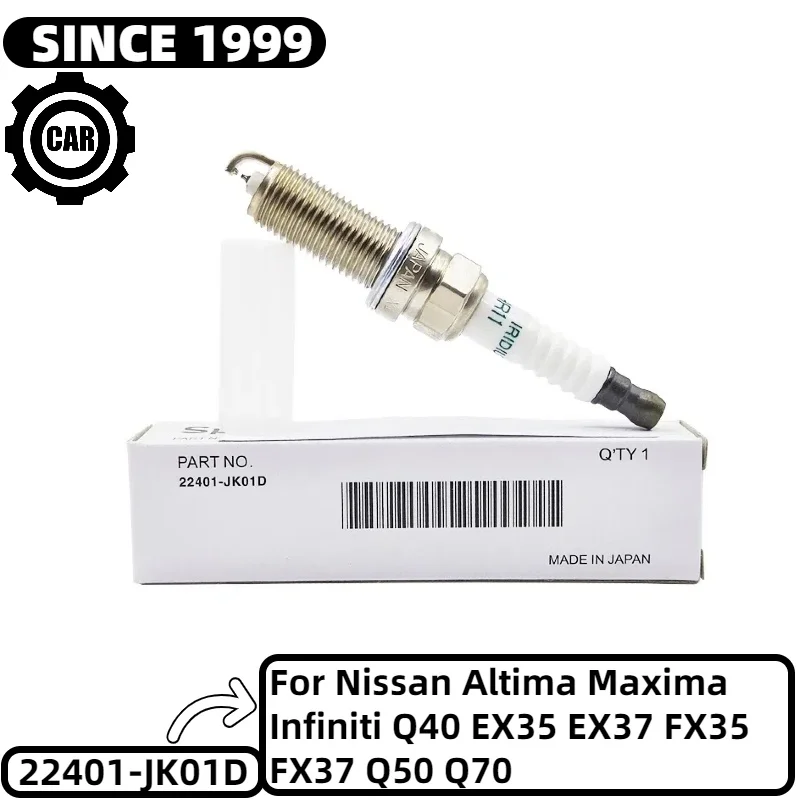 4pcs 22401-JK01D FXE24HR11 3457 Iridium Spark Plug For Nissan Altima Maxima Infiniti Q40 EX35 EX37 FX35 FX37 Q50 Q70 22401JK01D
4pcs 22401-JK01D FXE24HR11 3457 Iridium Spark Plug For Nissan Altima Maxima Infiniti Q40 EX35 EX37 FX35 FX37 Q50 Q70 22401JK01D