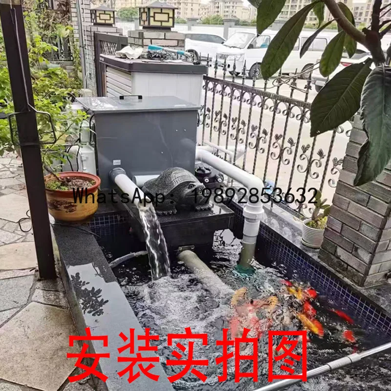 6.28-fish pond filter aquaculture factory drum micro filter machine cleaning-free automatic backwash filter system
6.28-fish pond filter aquaculture factory drum micro filter machine cleaning-free automatic backwash filter system
