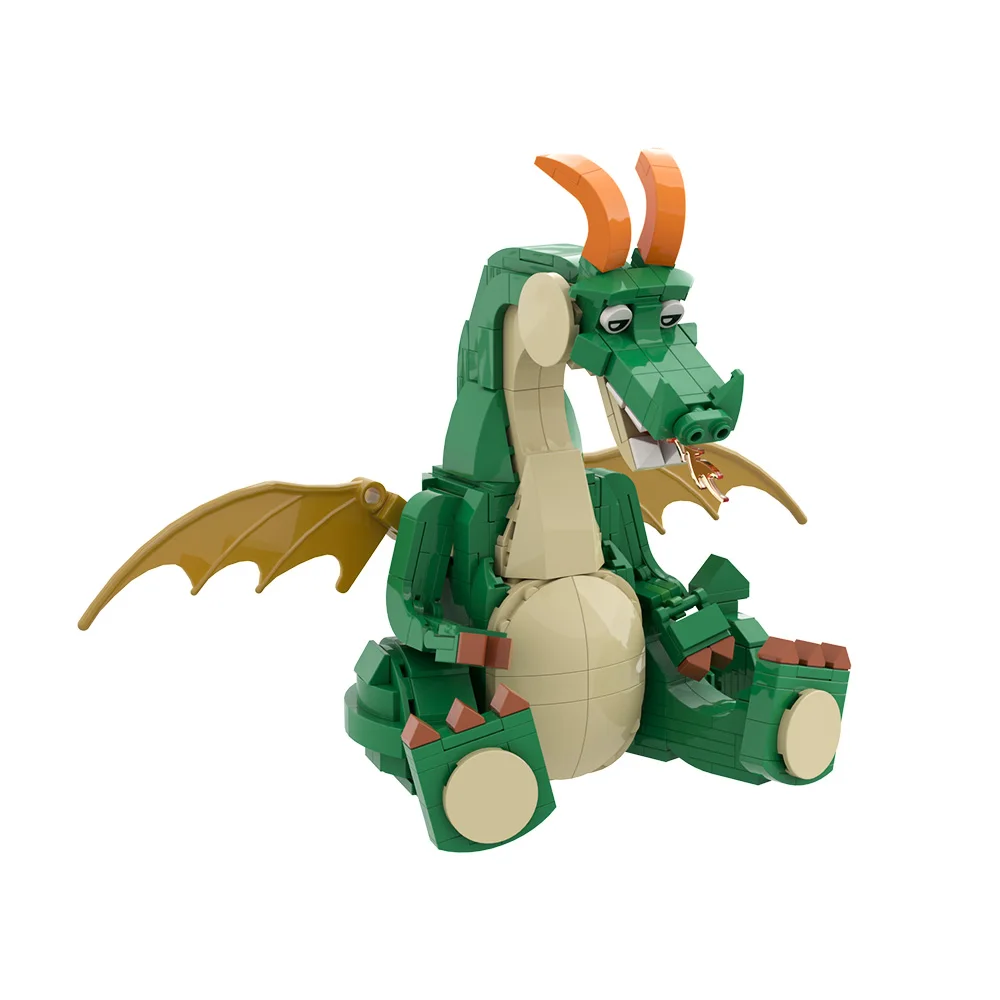 MOC-210783 Cute Dragon Building Blocks Model Green Cute Dragon Bricks Fire Dragon DIY Assemble Toys Kids Birthday Gifts
MOC-210783 Cute Dragon Building Blocks Model Green Cute Dragon Bricks Fire Dragon DIY Assemble Toys Kids Birthday Gifts