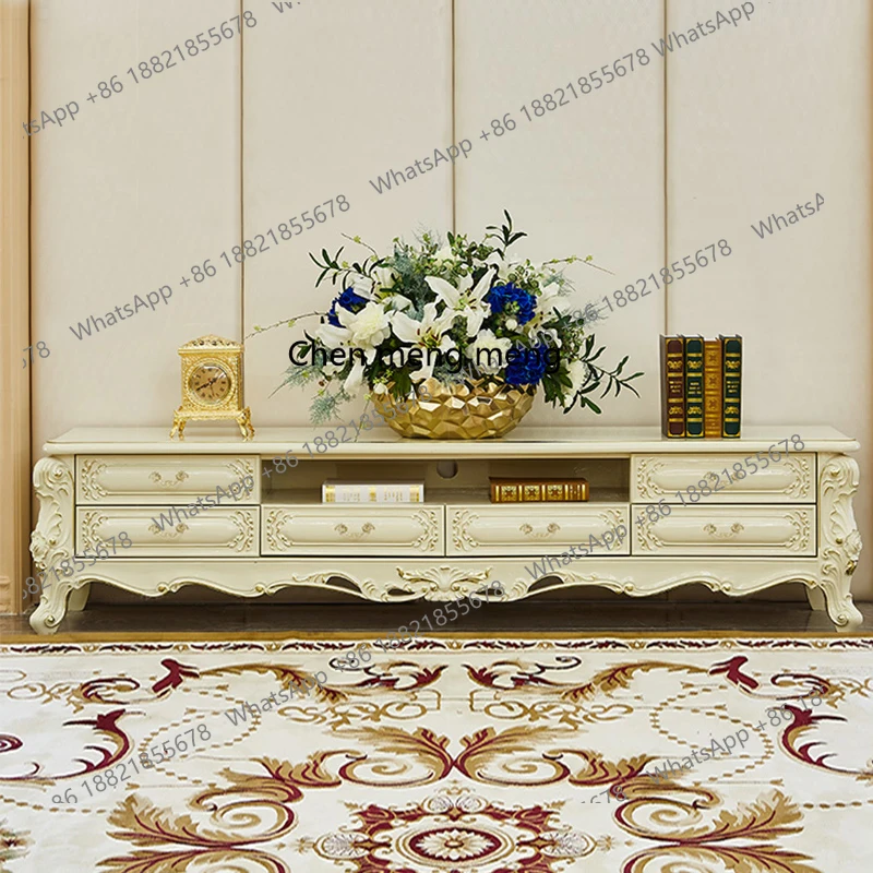 Solid wood coffee table combination TV cabinet carved storage floor cabinet, living room furniture
Solid wood coffee table combination TV cabinet carved storage floor cabinet, living room furniture