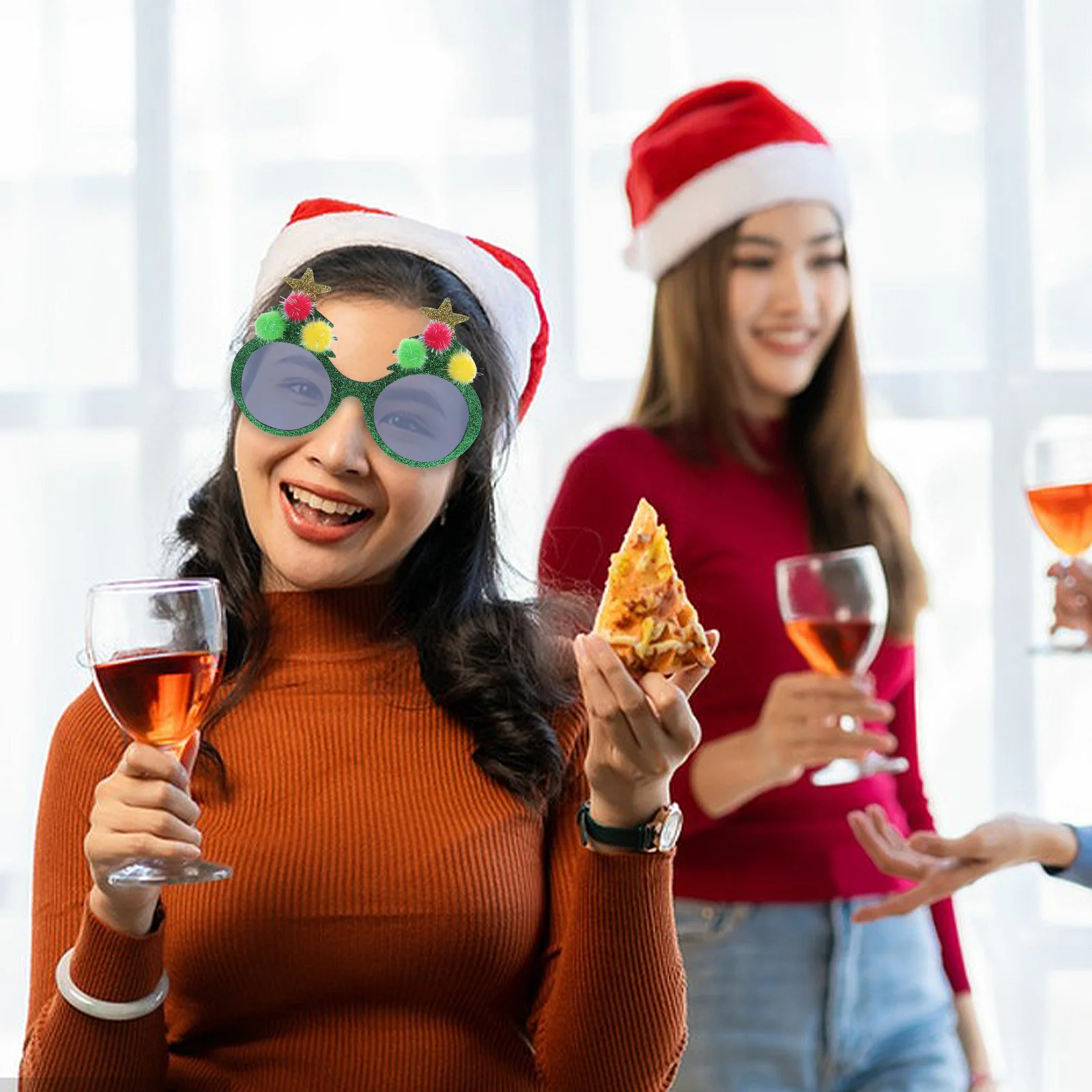 Christmas Decoration Glasses Party Supplies Birthday Photo Booth Props Funny Goggles Sunglasses Decorative Mirror Favor
Christmas Decoration Glasses Party Supplies Birthday Photo Booth Props Funny Goggles Sunglasses Decorative Mirror Favor