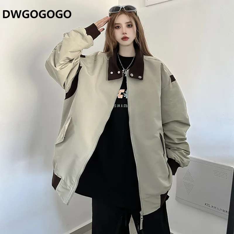 Vintage Winter Jacket Women Oversized Casual Zip Up Coats Baseball Jackets Harajuku Korean Fashion Aesthetic Overcoat
Vintage Winter Jacket Women Oversized Casual Zip Up Coats Baseball Jackets Harajuku Korean Fashion Aesthetic Overcoat