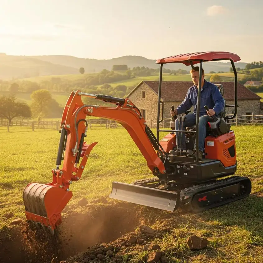 Custom Mini Excavator 1.8T for Agriculture Construction Work CE Euro 5 Hydraulic System Machine
Custom Mini Excavator 1.8T for Agriculture Construction Work CE Euro 5 Hydraulic System Machine