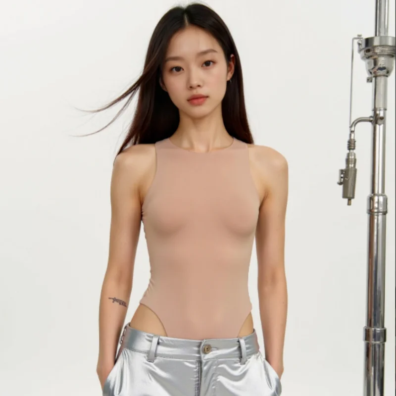 2025 Summer New Sle Hot Girl Elastic Tight Fitn Suit Pure Desire Slimming Comfortable Svel One-Piece Suit
2025 Summer New Sle Hot Girl Elastic Tight Fitn Suit Pure Desire Slimming Comfortable Svel One-Piece Suit