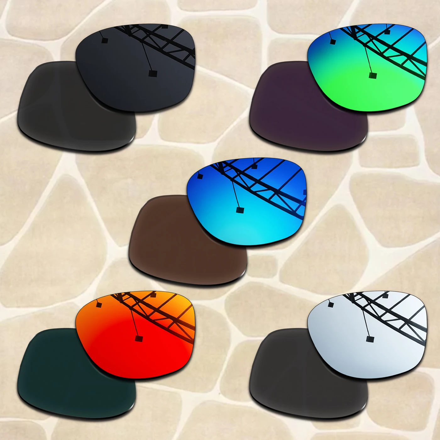 Anti-Scratch Polarized Replacement Lenses for Oakley Cohort OO9301 62mm Sunglasses
Anti-Scratch Polarized Replacement Lenses for Oakley Cohort OO9301 62mm Sunglasses