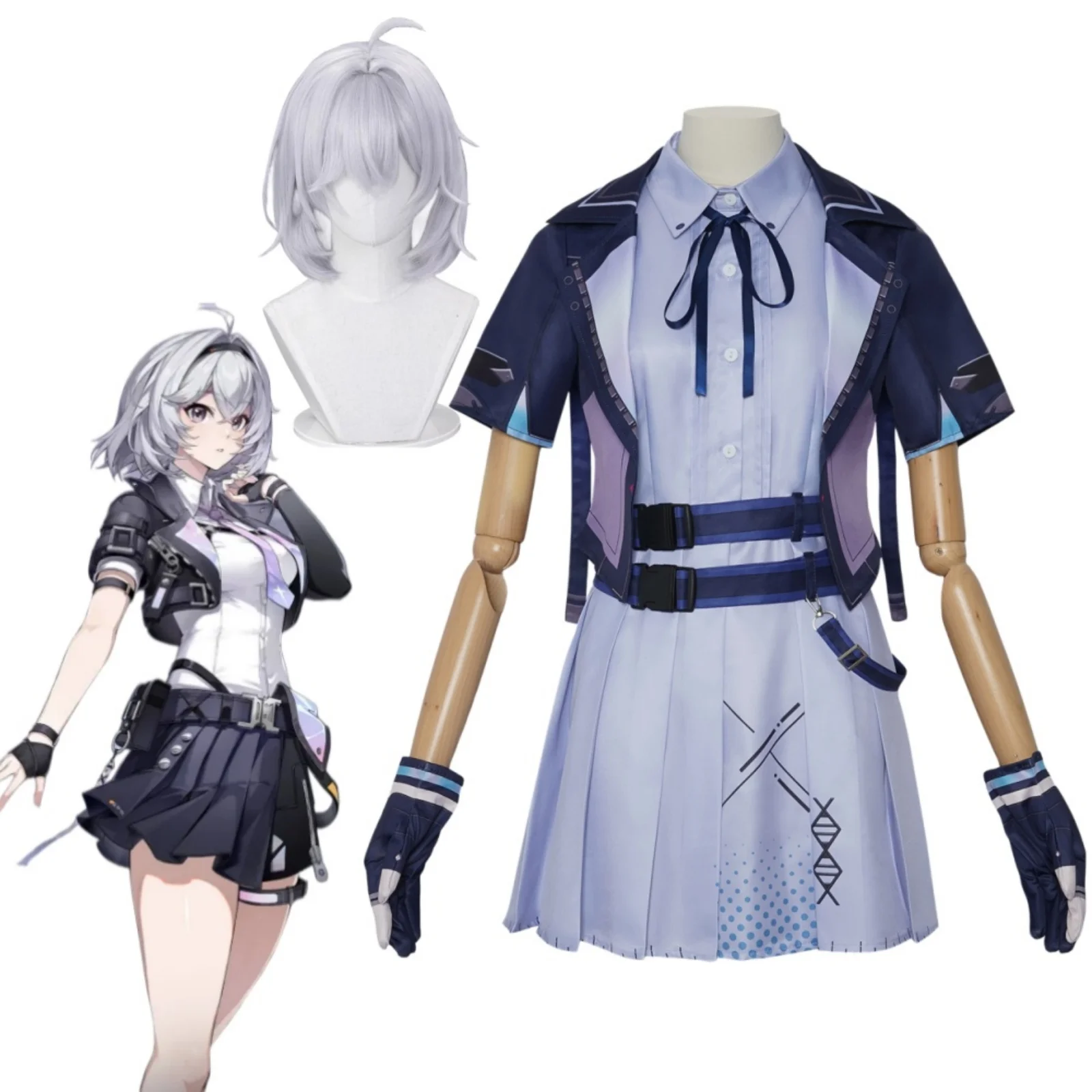 Neverness to Everness Zero Cosplay Costume NTE Zero Coat Dress Full Set
Neverness to Everness Zero Cosplay Costume NTE Zero Coat Dress Full Set
