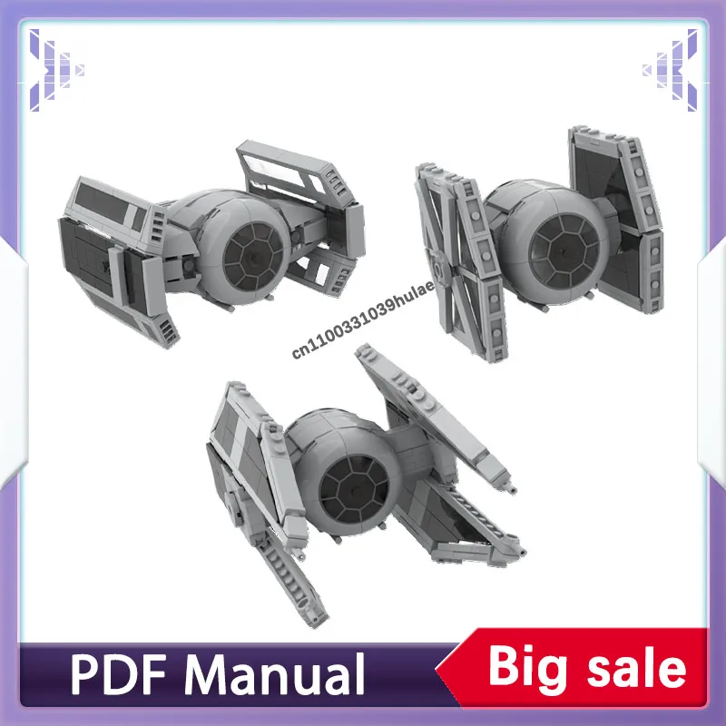 Building blocks set Chibi Scale TIE Interceptor Destroyer space war adults bricks military war spaceship model Christmas gift
Building blocks set Chibi Scale TIE Interceptor Destroyer space war adults bricks military war spaceship model Christmas gift