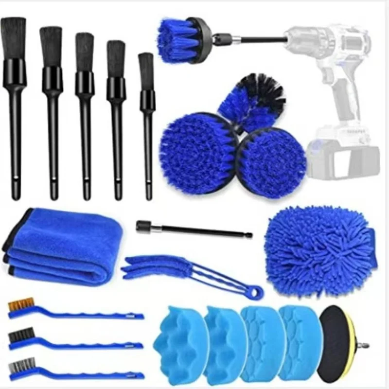 Multi-piece car cleaning kit, electric drill brush, air conditioning vent cleaning brush set, Amazon bestseller
Multi-piece car cleaning kit, electric drill brush, air conditioning vent cleaning brush set, Amazon bestseller