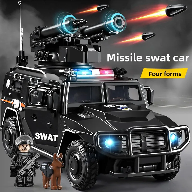 Новая трансграничная игрушечная полицейская машина из сплава большого размера в масштабе 1/24 с бронированным внедорожным дизайном и материалом против падения, идеально подходит для детей
Новая трансграничная игрушечная полицейская машина из сплава большого размера в масштабе 1/24 с бронированным внедорожным дизайном и материалом против падения, идеально подходит для детей