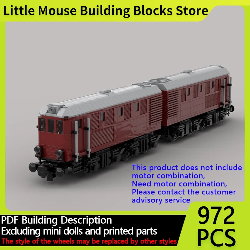 City Car Model MOC Building Bricks Diesel Dual-Engine V188/BR288 Train Modular Technology Gifts Holiday Assemble Children Toys
City Car Model MOC Building Bricks Diesel Dual-Engine V188/BR288 Train Modular Technology Gifts Holiday Assemble Children Toys